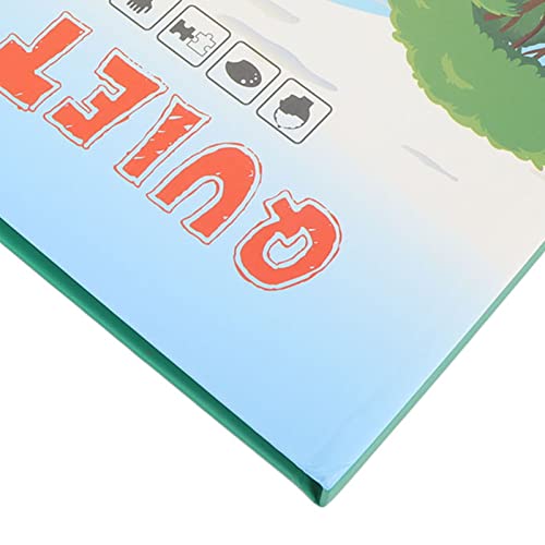Livro Didático Ocupado, Padrão Animal Seguro, Portátil, Silencioso, Didático, Divertido, Educacional