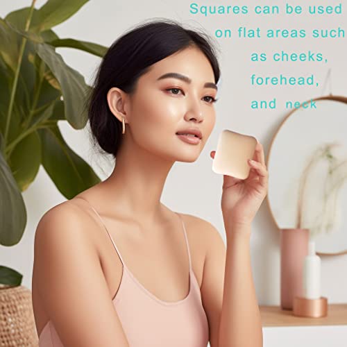 Polvere Puff Trucco 3Pcs,Piumini da Cipria,Cerchio...