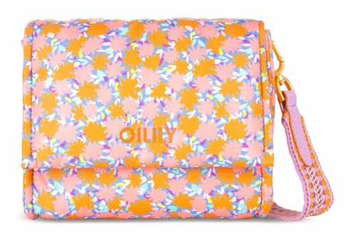 Oilily Foy Cross Body Bag Orchid Bouquet sac fleuri compact contre le désordre