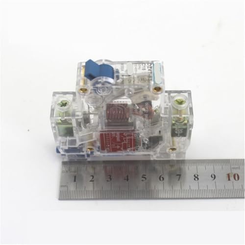 Disyuntor 1P 16A con caja transparente que permite inspección visual interna 3