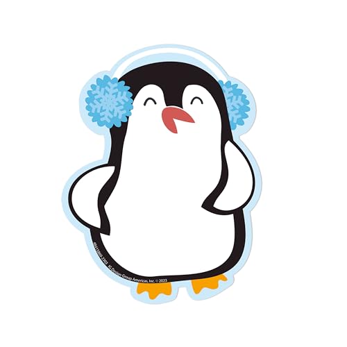 Eureka Penguins Paper Cut-Out Classroom Decorations for Teachers, 36 Pieces - image 4