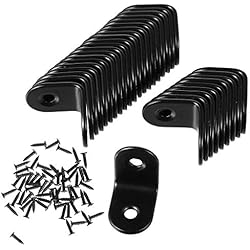 Angulo Metalico Para Estanteria VILLCASE 30 Piezas Código De Esquina Soporte De Junta De Ángulo De Esquina Soportes De Esquina Estantería De Armarios Soporte De Ángulo De Esquina Acero Inoxidable Silla Conector