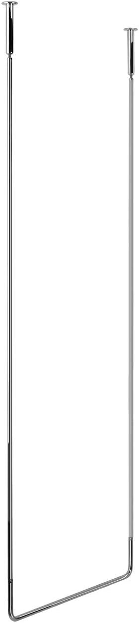 Gessi Ceiling mounted towel bar, 2’ 3/16” wide X 5’ 3” long, Chrome
