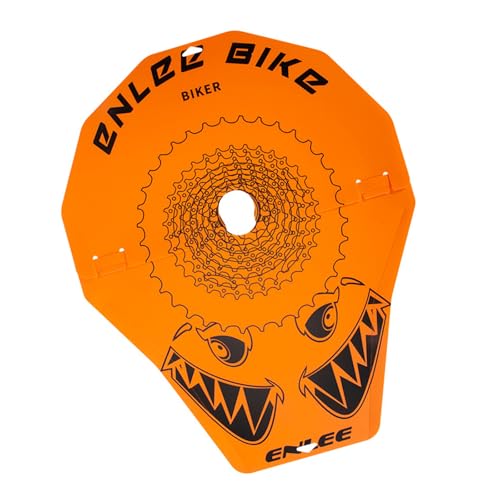 耐久性自転車ディスクブレーキカバーアンチ片ガードホイール保護カバーバイク潤滑メンテナンスカバーを簡単に掃除するため