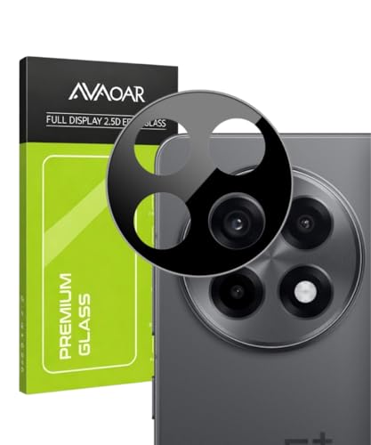 Image of AVOAR Camera Lens Protector Compatible with OnePlus 13R (1 Pack) - 9H Tempered Glass, Ultra Clear HD, Scratch Resistant, Military-Grade Protection, Bubble-Free Installation, Precise Fit, Case Friendly