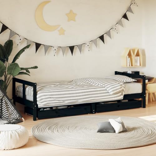 Cama infantil de madera estable que soluciona la falta de espacio en cuartos de bebés 2
