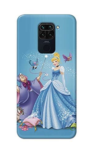 Image of Famous Cartoon Lady Character Hard Back Case Cover for Redmi Note 9 (6.53 inch) / Redmi 10X (4G) (6.53 inch) Back Cover -(J5) VNS2224