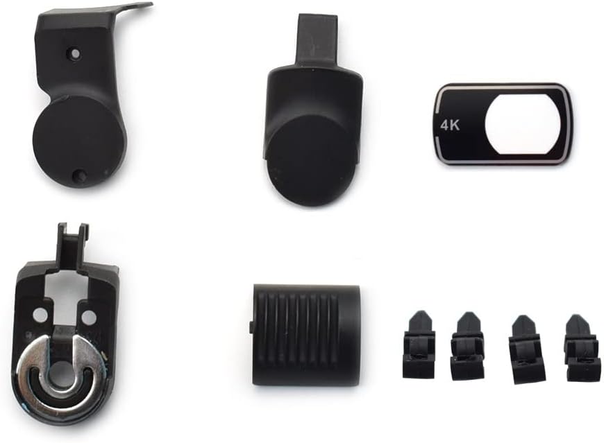 Replaceable accessories For D MI NI 2 Part Shell/Flat Camera Len Glass Rubber Dampener Mount Bracket Roll/Yaw Arm For D MI NI 2 toy parts(6 in 1 set)