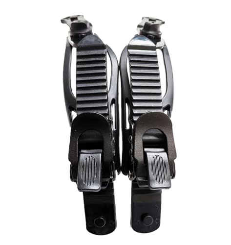 Yiodauh Snowboard Binding Straps 1 Pair High Elasticity TPEE S Snowboard Binding Straps Ratchet Buckle and Toe Or Ankle Ladder(Toe Straps)