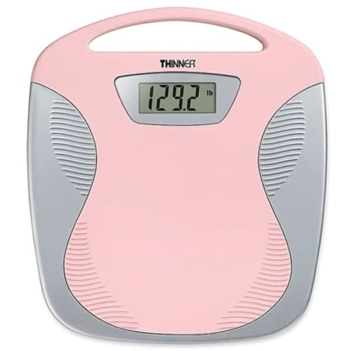 conair thinner scale - Conair Thinner Portable Digital Bathroom Scale (Pink)