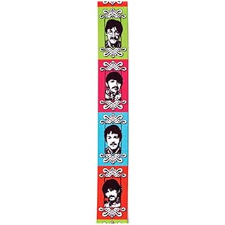 Planet Waves Beatles Sgt Peppers Sangle de guitare + chevilles Keepdrum - Les Beatles, Paul McCartney, John Lennon, RIngo Starr, George Harrison Planet Waves Beatles Sgt Peppers Sangle de guitare + chevilles Keepdrum – Image 3