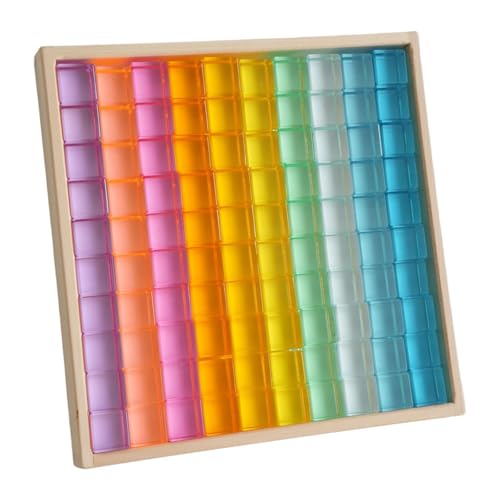 Jeu de cubes à empiler le cadeau éducatif parfait de 100 pièces