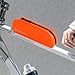 kowaku Bike Front Frame Bag,Bicycle Top Tube Bag Pouch Cycling Pack for Folding Bikes Mountain Road Bike Accessories Wallet Riding, Orange
