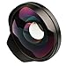 52MM / 58MM / 62MM /67MM / 72MM 0.3X Ultra Fisheye Wide Lens Adapter with Hood Only for Video Cameras Camcorders(72MM)