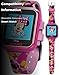 Disney Minnie Mouse Interactive Kids Smartwatch – Touchscreen Watch with Camera, Games, Voice Recorder, Step Tracker, Alarm & Timer – Fun Minnie Design, USB Rechargeable – Fits Wrists 5.5