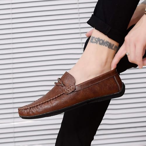 Men's Casual Loafers Slip on Walking Driving Shoes Office Clothes Outdoor Wear4