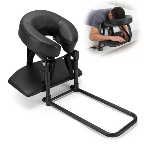 Appuie Tete Massage Pour Lit,Réglable Coussin Massage Lit Pour Table De Massage, Repose-Tête Remplacement Oreiller En Forme De U Universel Pour Lit De Beauté Avec...
