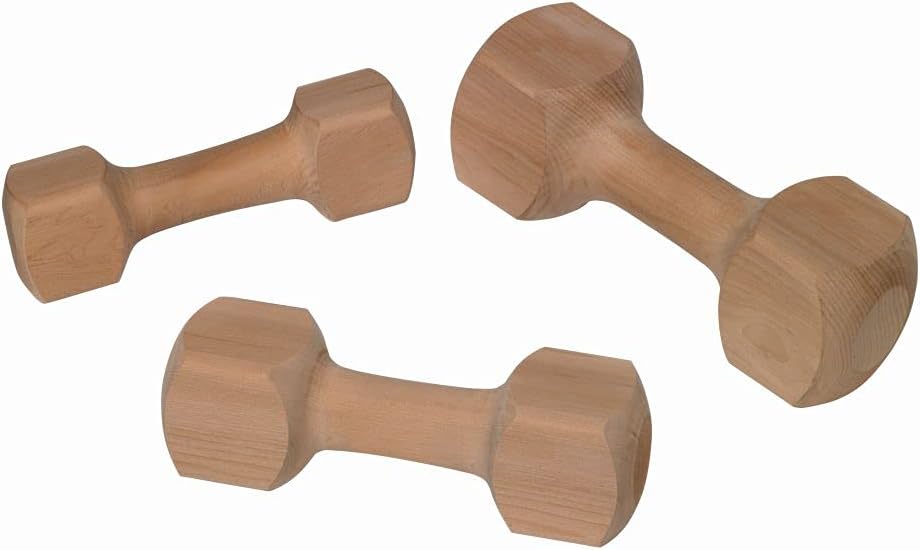 Nobby Wooden Retrieving Dumbbell, 650 g