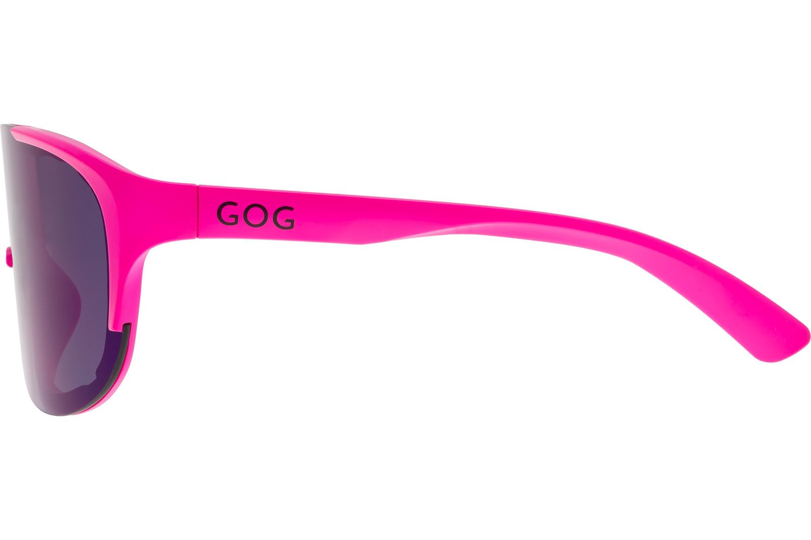 GOG Medusa Brille, Mattweiß/Grau, Silber, Einheitsgröße für Erwachsene, Matt Weiß/Grau-Silber, One size