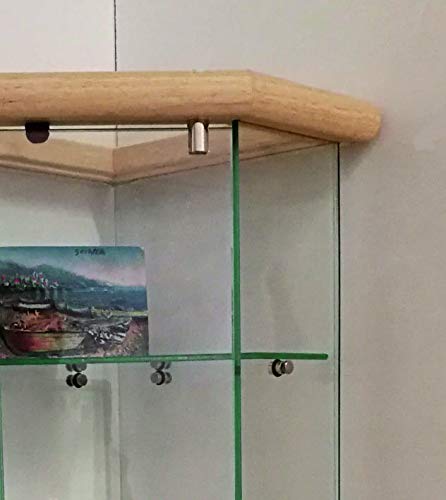 Vetrinetta ad angolo in legno massello ART ANG 02 - Livio Bernardi
