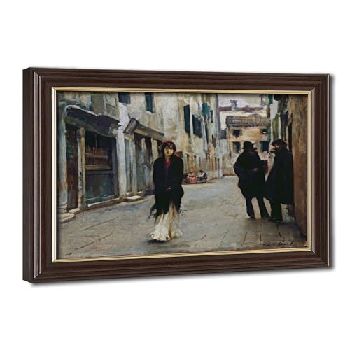 Toile tendue de Venise par John Singer Sargent - Décoration murale premium 30 cm