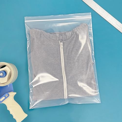 Plymor 12 x 15 inch, 4 Mil Zipper Reclosable Bags (Case of 500) image 5