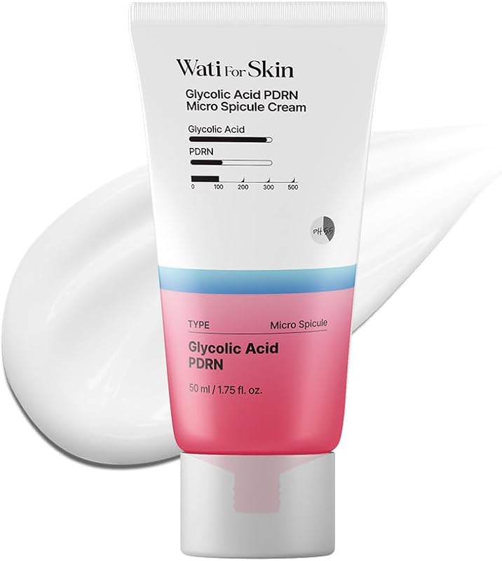 Creme facial Wati For Skin com ácido glicólico e PDRN, 50 mL