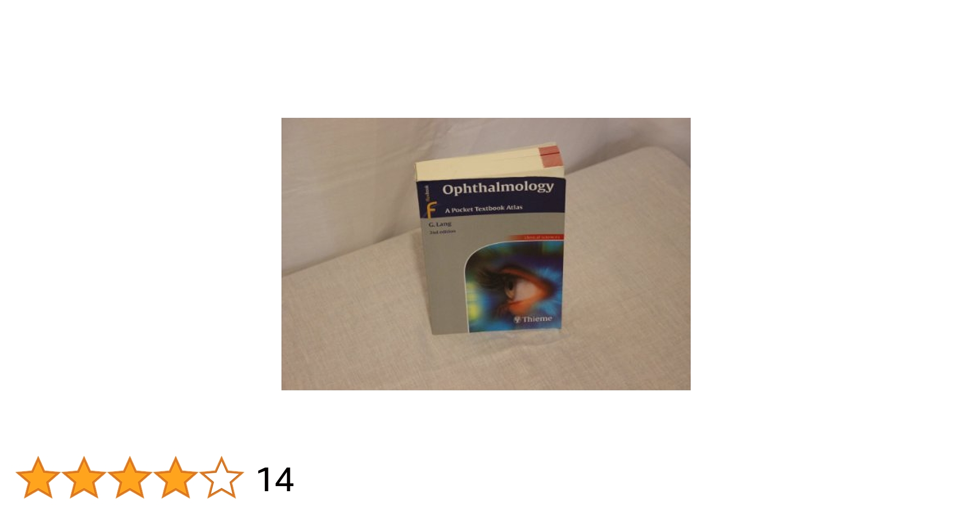 【裁断済】Pocket knowledge for eye disease 2n Ophthalmology: A Pocket Textbook Atlas: 9781588905550