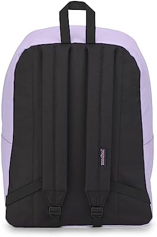 Grand Sac à Dos JanSport Violet - 3 Grandes Poches, 3 Petites Poches - Occasion Très Bon état
