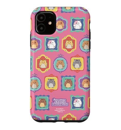 �M���r�[�̃h�[���n�E�X Hamster Kitties All Over Print �X�}�z�P�[�X iPhone 11 �p