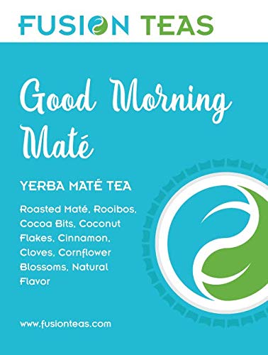 image for Fusion Teas Good Morning Yerba Mate - Chocolate Chai Mate with Rooibos