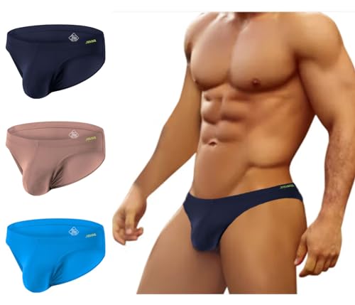 Men’s Pouch Underwear Bamboo Viscose Briefs Ultra-Soft & Moisture Wicking M L XL 2XL