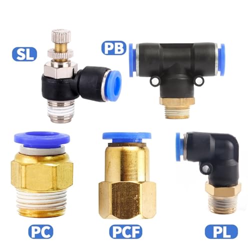 Connecteurs rapides pneumatiques PC 8mm 3/8 à étanchéité renforcée - 2