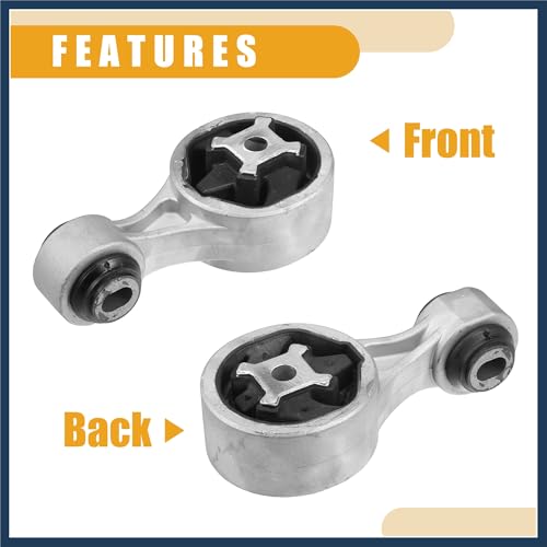 INFINAUTO Front Engine Motor Mount No.113504BA0A - Car Front Right Torque Strut - for Nissan Rogue 2014-2020 Metal Silver Tone - 1 Pc Stylish Design by INFINAUTO - Used condition - Image 6