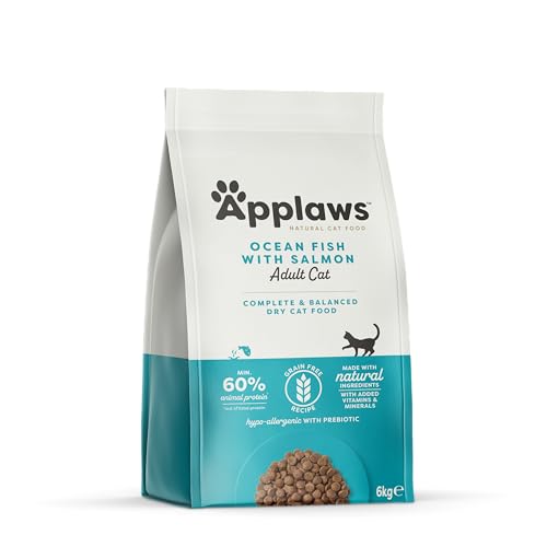 Applaws Complete dry food for cats ocean fish with salmon for adult cats - 6 kg resealable bag