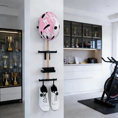 Soporte de pared para velocímetro y estante de almacenamiento de ciclismo 4