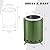 BRIAN & DANY Solo Fire Pit with Stand, Smokeless Firepit for Outside, Stainless Steel Personal Stove Bonfire Fueled by Pellets or Wood, Birthday Gifts, Housewarming Gift - 5.9in x 8.2in,Green
