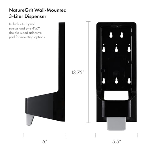 Image of NatureGrit Wall-Mounted 3-Liter Dispenser