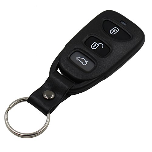 Heart Horse Keyless Entry Remote 4 buttons Key Fob Case Key Shell for Hyundai Accent Elantra Sonata (No Chips, No battery holder)