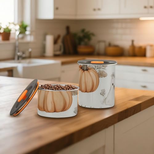 Contenedor hermético para café acero inoxidable 17oz miniatura 7