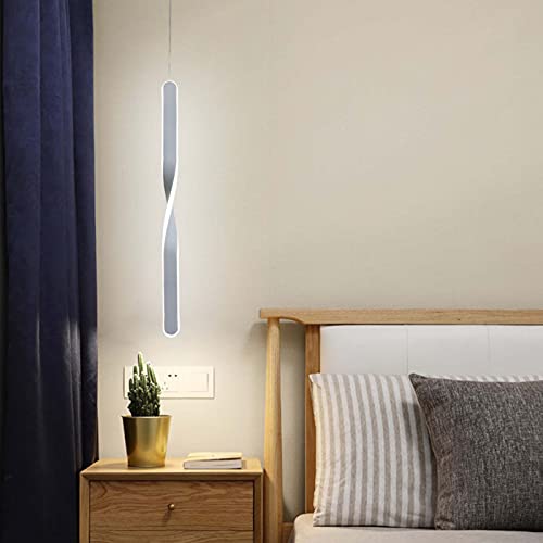 Lampe suspendue LED 3000K à hauteur réglable en acrylique - 3