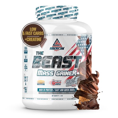 As American Suplement The Beast Mass Gainer 2 Kg Chocolate Contiene Creatina Monohidrato Ayuda A Subir De Peso Alto En Carbohidratos Y Proteínas As American Suplement The Beast Mass Gainer 2 Kg Chocolate Contiene Creatina Monohidrato Ayuda A Subir De Peso Alto En Carbohidratos Y Proteínas