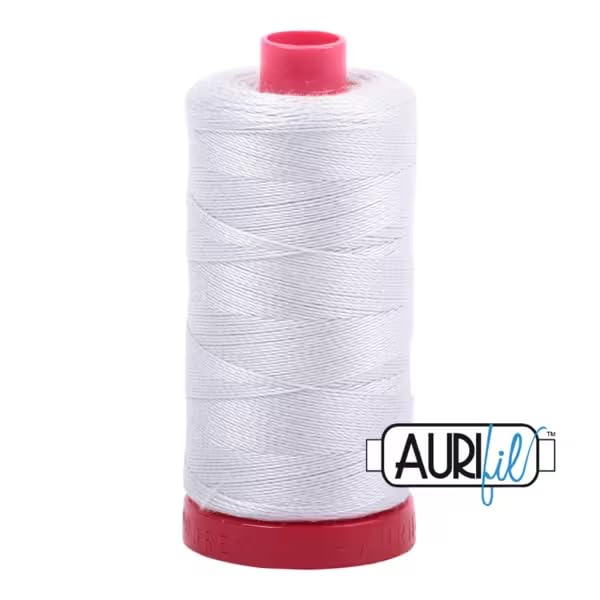 Aurifil hilo de algodón Mako 12wt 356 yardas miniatura 2