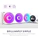 NZXT Kraken Elite 420 RGB 2025 - AIO CPU Liquid Cooler - 420mm Radiator - F420 RGB Core Fan - Customizable 2.72