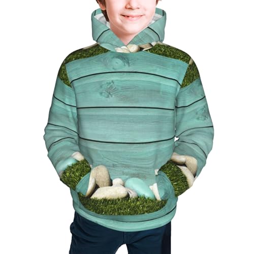 Wood Grain Kids Pullover Hoodies Boys Sweatshirts Girls Athletic Clothes with Pocket2