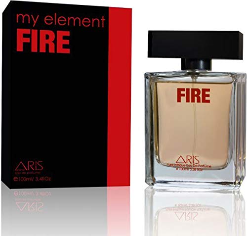 Fire by ARIS Eau de Parfum for Men – Long-Lasting Citrusy Wood Fragrance – 100ml Cologne Spray for Daily or Night Use – Men’s Perfume Comes with Extra 15ml Sample (Random Scent Included)