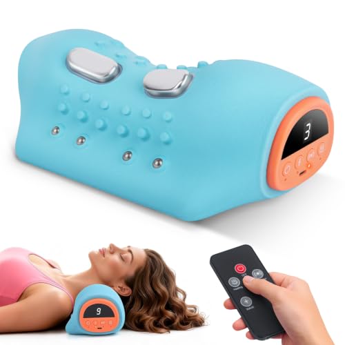 Neck Massager 2026, 3 in 1 Portable Massager with Heat，Vibration, Stretch