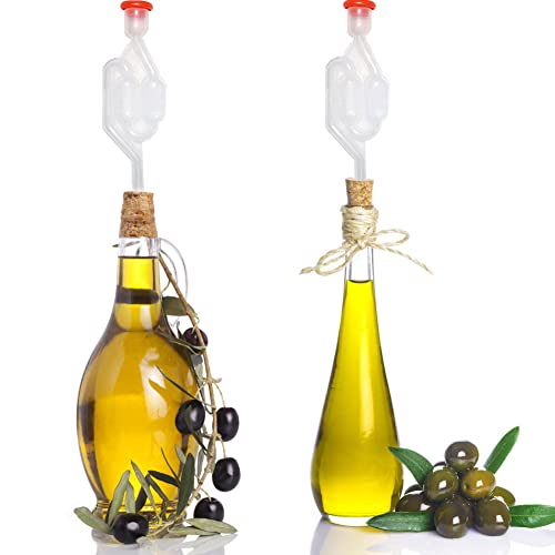 Yaasier Bonde de Fermentation, 2 pièces Tubes de Fermentation en Plastique, Anti-Retour en Plastique à Sens Unique pour la Fermentation du vin de bière à Domicile - Image 7