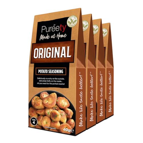 Pureety Gourmet Flavours Potato Seasonings (Original X 4 Packs)
