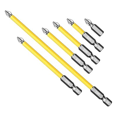 6Pcs Power Drill Bit Impacts Drill Screwdriver Bit Antislip Screwdriver Bit Set Attachment